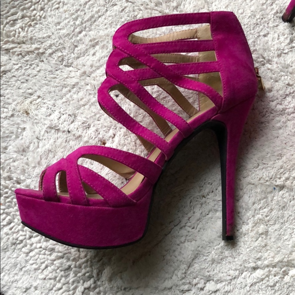 Fuchsia FustFab heels